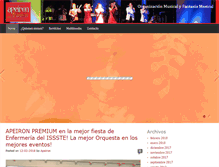 Tablet Screenshot of apeironmusical.com